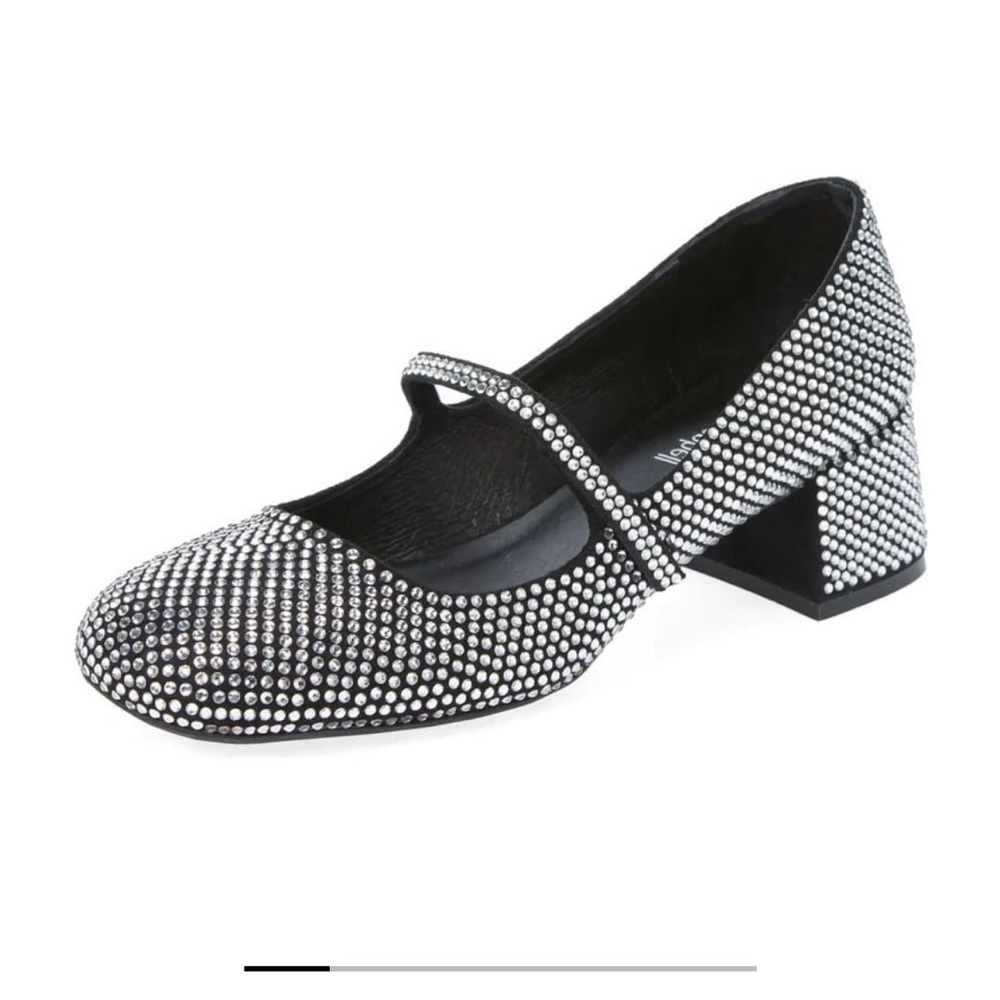 Jeffrey Campbell Rhinestone Regal Mary Jane Pumps